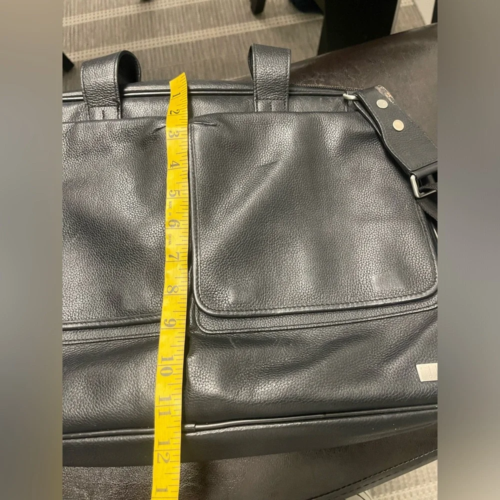 Dunhill AVORITIES messenger leather work Business Bag